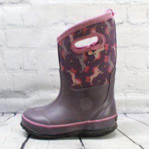 BOGS Classic Unicorn Insulated Rain Boots Size 11